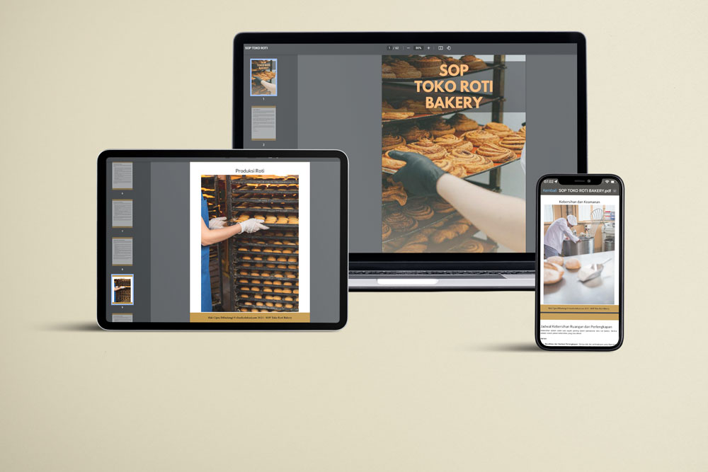 Ebook SOP Toko Roti Bakery Kunci Sukses dalam Mengelola Bisnis Roti Anda