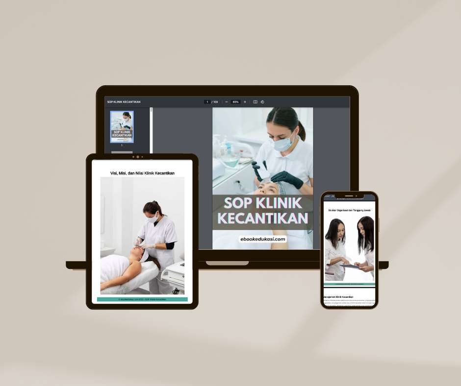 Ebook SOP Klinik Kecantikan yang Komprehensif