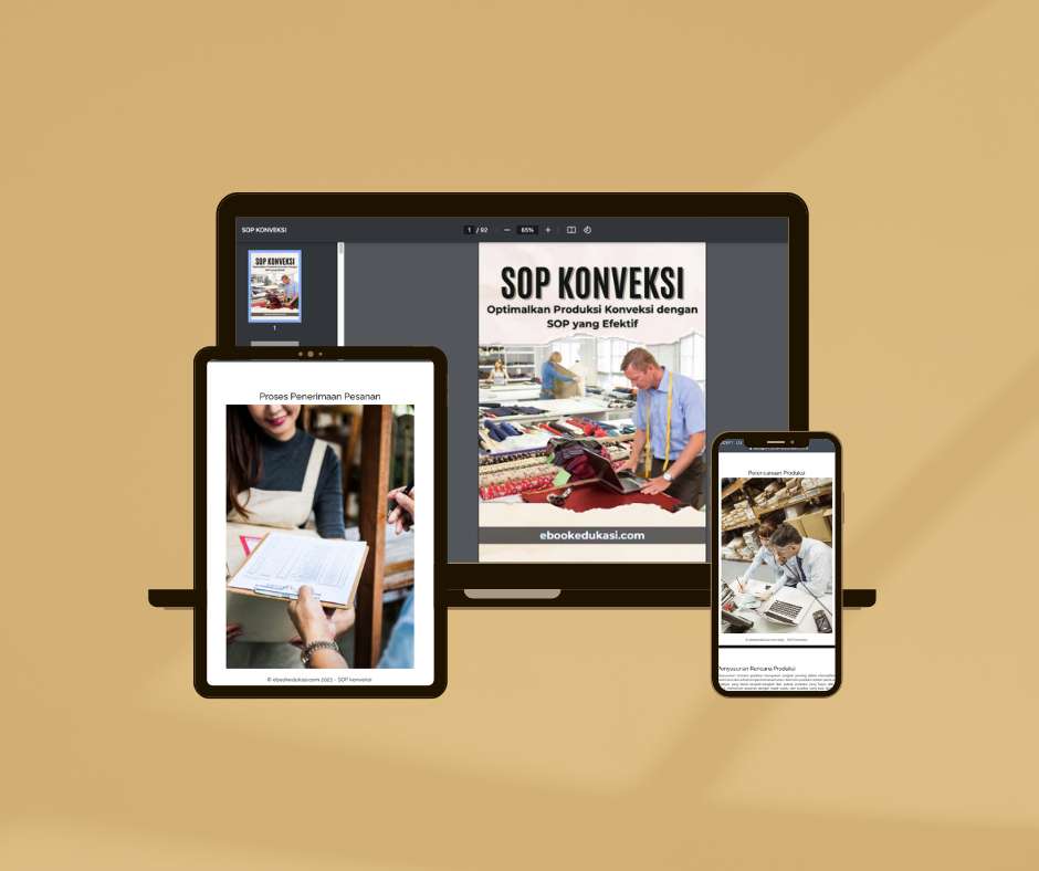 Ebook SOP Konveksi untuk Kesuksesan Bisnis Konveksi Anda