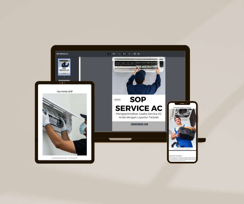 Panduan Lengkap Ebook SOP Service AC Memastikan Efisiensi dan Kualitas Pelayanan
